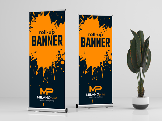 Roll up baner